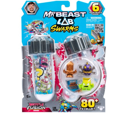 Jucării pentru Copii - Magazin Online de Jucării ieftine in Chisinau Baby-Boom in Moldova mrbeast lab 24874 set de figurine de colecție "swarms" (6 buc.)
