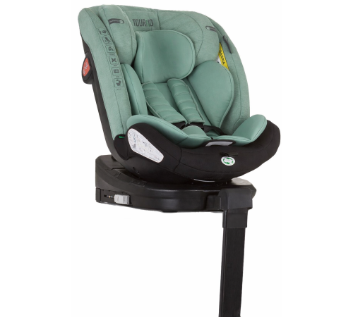 Cărucioare in Moldova chipolino stktrn02406pg scaun auto "i-size isofix 360 tourino" (40-150 cm) verde