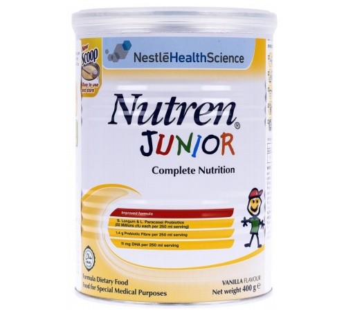 lapte praf nestle nutren junior prebio (1-10 ani) 400 gr.