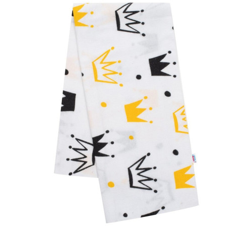  new baby 49868 Фланелевая пеленка "Корона" (70х80 см.)