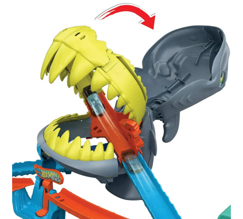 hot wheels jhl96 Игровой набор "Пляжная атака акулы"