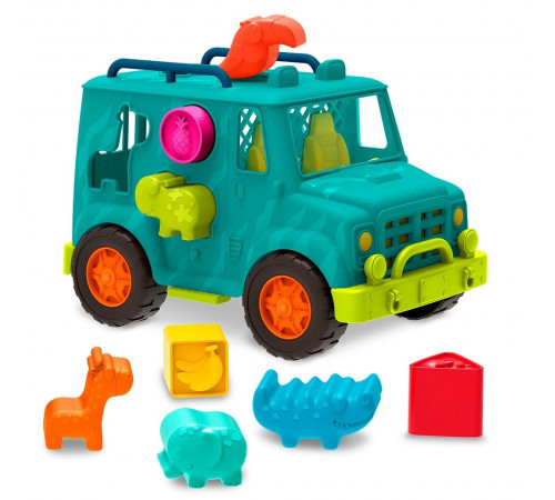 Jucării pentru Copii - Magazin Online de Jucării ieftine in Chisinau Baby-Boom in Moldova battat bx2024z jucărie-sortator "camion safari" în sort.