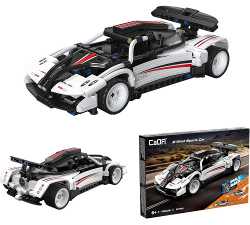 cada c52022w constructor "z-wind sport car" (377 el.)