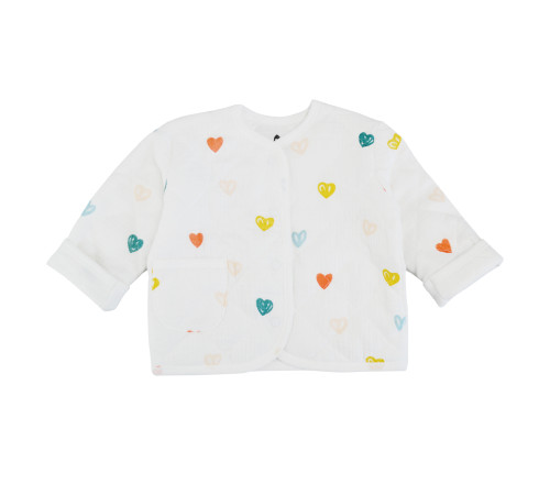 Детская одежда в Молдове Minikin 241921774 Куртка стеганая "Muslin" (р.74) сердце Детская одежда в Молдове minikin 241921774 Куртка стеганая "muslin" (р.74) сердце