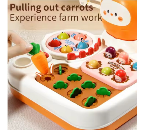 bibiin toys 688-80 Аркадная игра 4в1 с ловлей рыбы (в асс.)