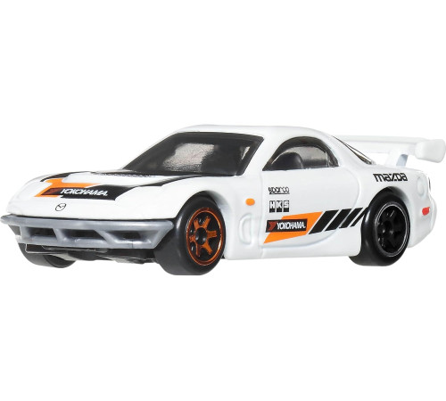 hot wheels jlb23 set de mașinuțe de colecție "silver series: streets of japan" (6 buc.)