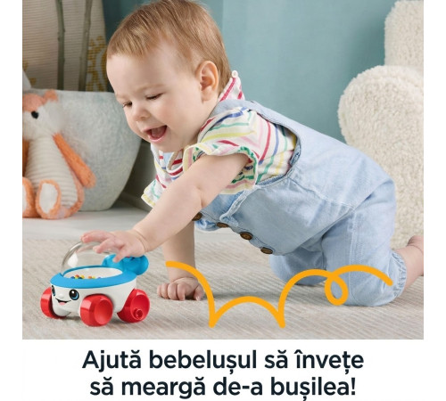 fisher-price jkd57 jucărie muzicală de tras "corn popper"