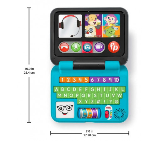 fisher-price hhh05 Интерактивная игрушка "Ноутбук" (рум.)