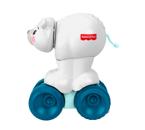 fisher price jdl63 jucăria educativă "ursulețul polar" seria "târăște-te după mine"