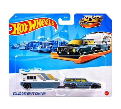 hot wheels hyt56 Базовая машина "Грузовик-трейлер" (в асс.)