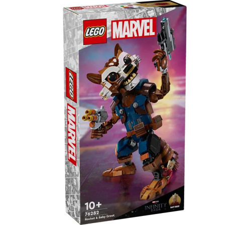 Jucării pentru Copii - Magazin Online de Jucării ieftine in Chisinau Baby-Boom in Moldova lego marvel 76282 constructor "rocket si bebelusul groot" (566 el.)