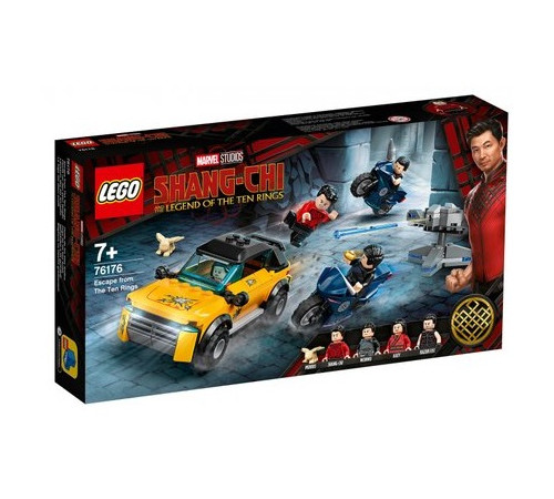  lego super heroes 76176 Конструктор "Побег от Десяти колец" (321 дет.) 