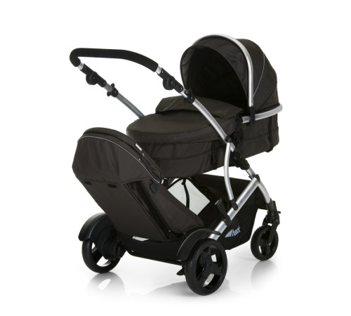 hauck Коляска для двух детей duett 2 black