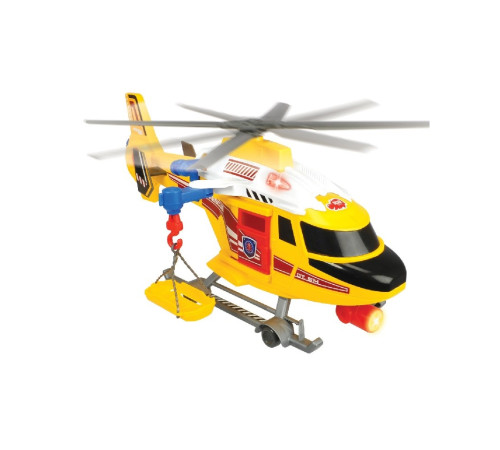 dickie 1137003 elicopter de salvare cu lumină și sunet (41 cm.)