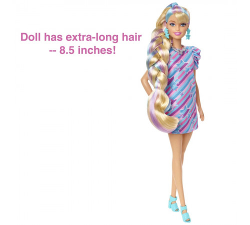 barbie hcm88 Кукла "totally hair" Звездная красотка