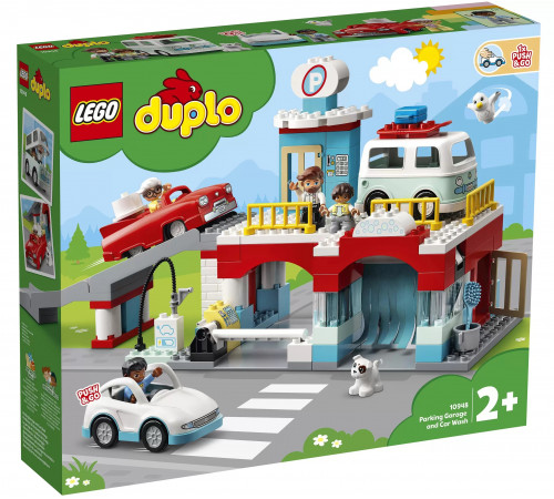 Jucării pentru Copii - Magazin Online de Jucării ieftine in Chisinau Baby-Boom in Moldova lego duplo 10948  constructor "garaj și spălătorie auto" (112 el.)