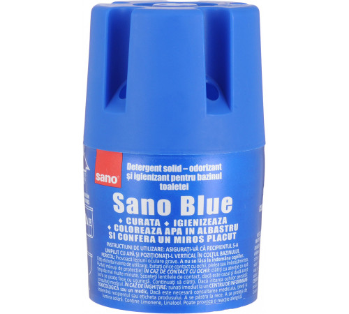 Бытовая химия в Молдове sano blue Контейнер-мыло для сливного бачка (150 г) 287607