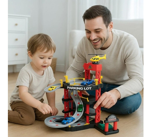 baby mix 56456 Игровой набор "Гараж c машинами"