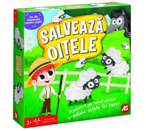 Детский магазин в Кишиневе в Молдове as kids 1040-22702 Настольная игра "Спасите овец" (рум.)