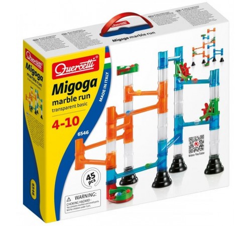  quercetti 6546 constructor "migoga marble run" (45 el.)