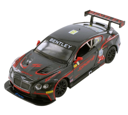 msz 68267a mașinuță metalică bentley continental gt3 concept (1:24) cu sunete și lumini 