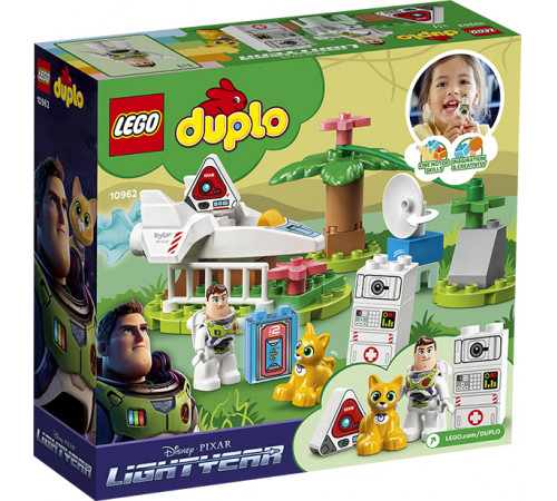 lego duplo 10962 constructor "buzz lightyear planetary mission" (37 el.)