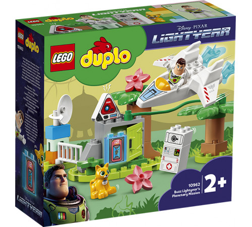  lego duplo 10962 Конструктор "Планетарная миссия Базза Лайтера" (37 дет.)