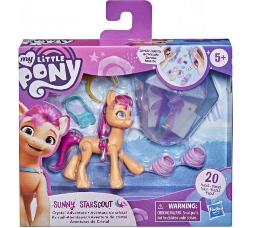 Детский магазин в Кишиневе в Молдове my little pony f1785sol3 Фигурка пони "Кристальные Приключения: Пони Санни"