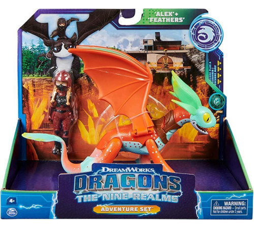spin master 6064915 set de joc "dragons-the nine realms" (in sort.)