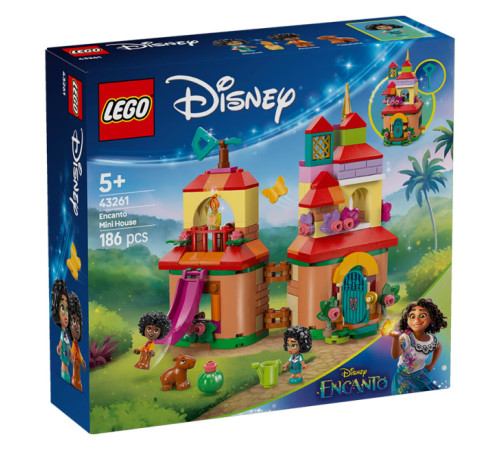 lego disney 43261 Конструктор "Мини-домик encanto" (186 дет.)