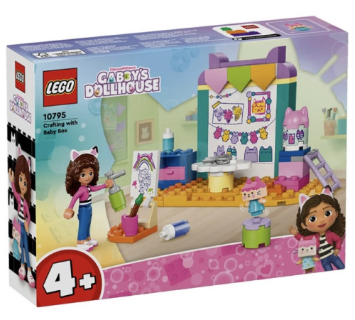 Jucării pentru Copii - Magazin Online de Jucării ieftine in Chisinau Baby-Boom in Moldova lego gabby's dollhouse 10795 constructor "set de creatie cu baby box" (60 buc.)