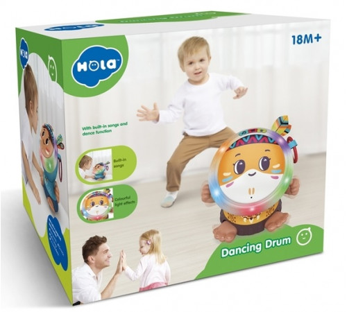 hola toys e9999c jucărie "tobă dansatoare"