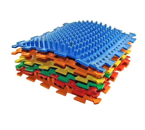 ortek 09710 covoraș ortopedic pentru masaj puzzle "pyramids" (1 el.) in sort.
