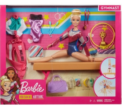 barbie gjm72 set de joc "gimnasta"