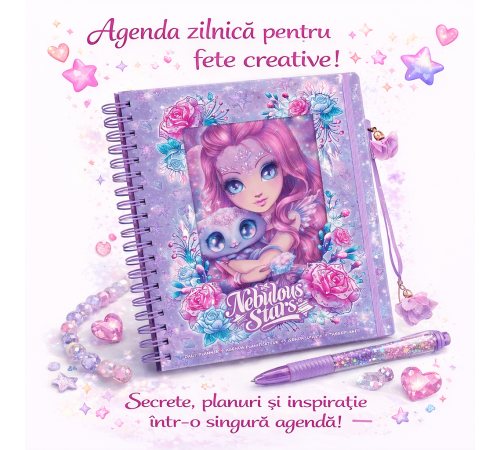 nebulous stars 12524 planificator-jurnal "cristalia & agatha" 