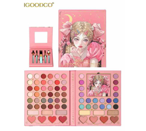 29410 set de cosmetice pentru copii "igoodco professional makeup palette"