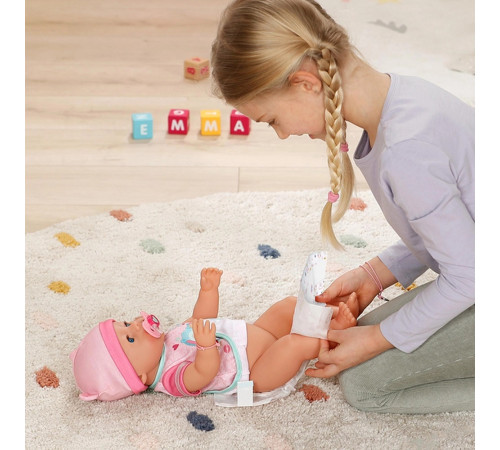 zapf creation 838358 scutece pentru păpușile baby born de 43 cm (5 buc.)