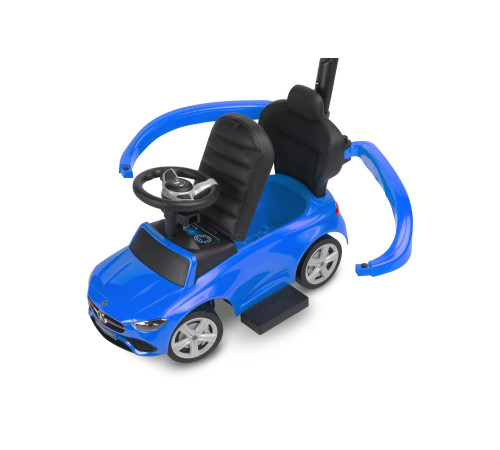 toyz 25851 mașină cu m&acirc;ner "mercedes c-class" albastru