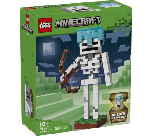 Детский&nbsp;магазин в Кишиневе в Молдове lego minecraft 21594 Конструктор "Скелет" (502 дет.)