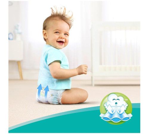 pampers active baby 3 (6-10 kg.) 70 buc.