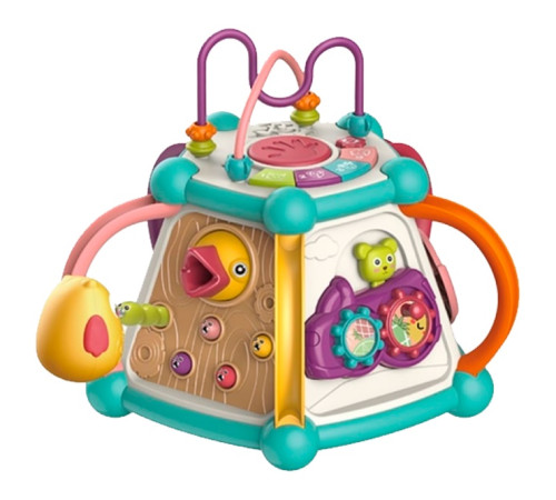 bibiin toys 648a-53 centru de joaca 7 în 1 "magic box"