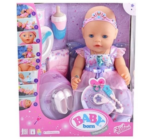 Детский магазин в Кишиневе в Молдове Zapf Creation 826225 Интерактивная кукла BABY born "Фея" Детский магазин в Кишиневе в Молдове zapf creation 826225 Интерактивная кукла baby born "Фея"