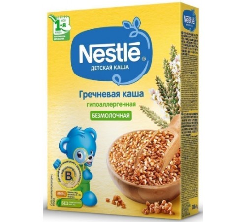 nestle terci fără lapte de hrișcă 200 gr. (4 m+)