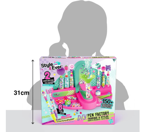 canal toys ofg306 set creativ "style 4 ever diy pen factory"