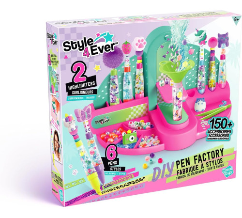 canal toys ofg306 set creativ "style 4 ever diy pen factory"