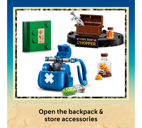 lego one piece 75643 constructor "tony tony chopper" (577 el.)