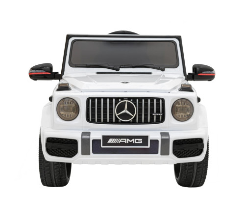 ramiz Машина на аккумуляторе mercedes g63 amg  белый