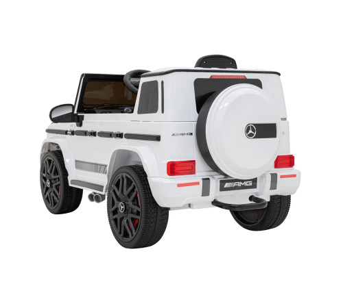 ramiz Машина на аккумуляторе mercedes g63 amg  белый