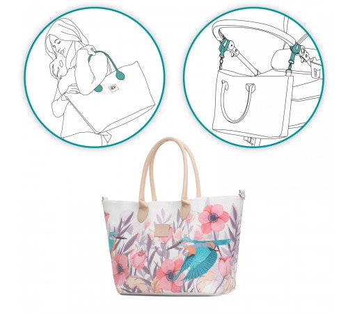 kinderkraft geantă pentru mamă freedom mommy bag 