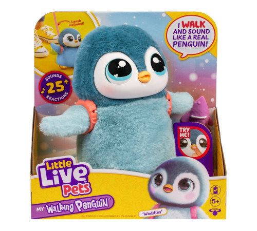 little live pets 26535 Интерактивная игрушка "Пингвин" 